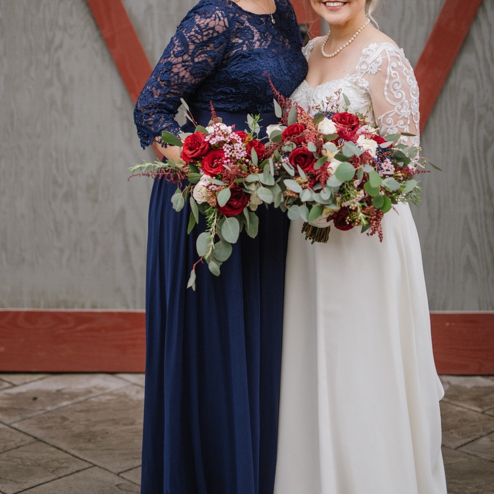 Navy Blue Bridesmaid Dress size 14